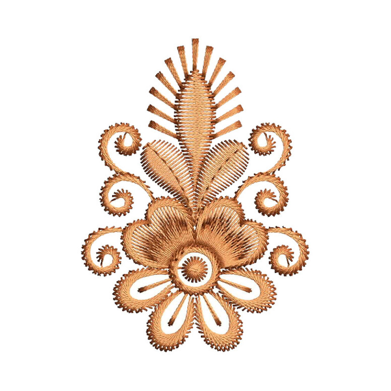 Applique Patch Embroidery Design