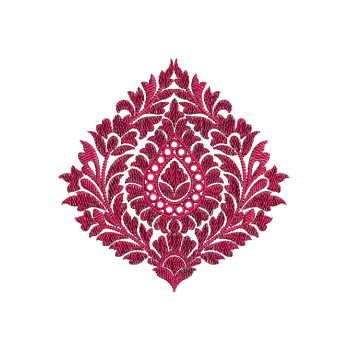 Arabic Motif Embroidery Design
