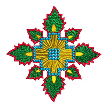 Aztec Embroidery Design