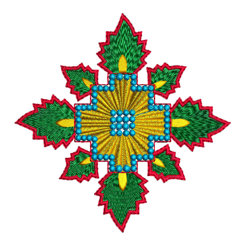 Aztec Embroidery Design