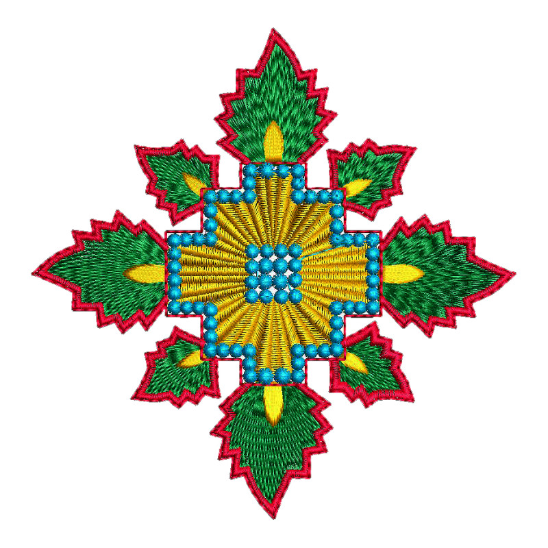 Aztec Embroidery Design