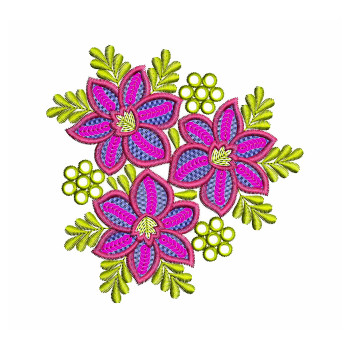 Baby Girl Dress Applique Embroidery Design