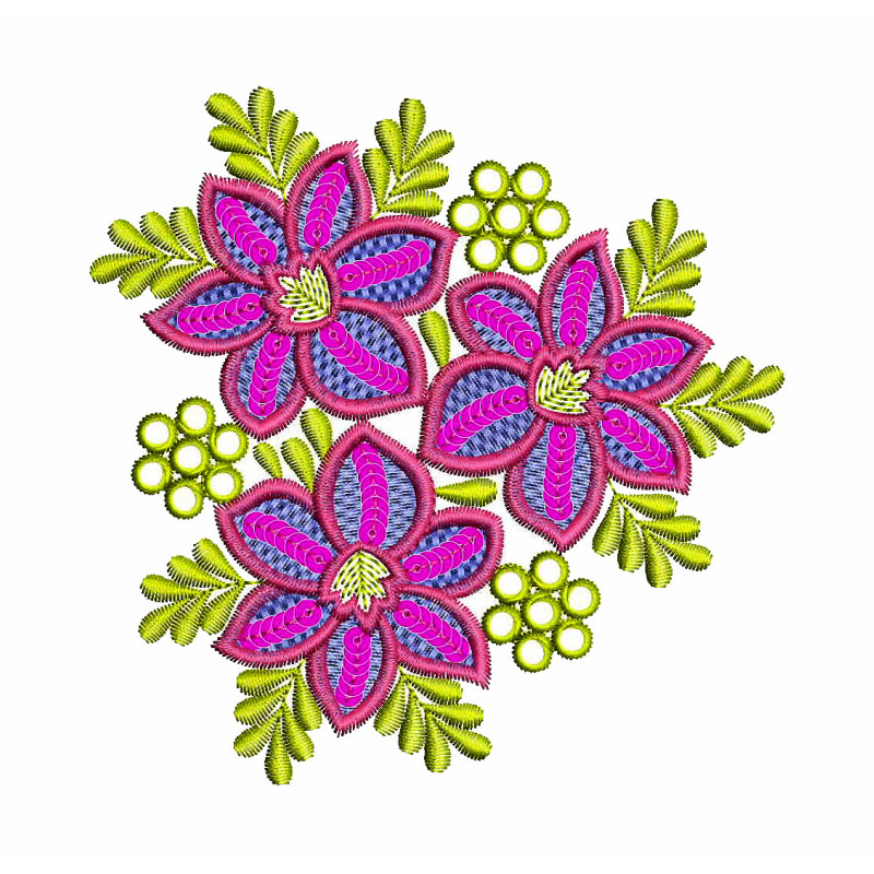 Baby Girl Dress Applique Embroidery Design