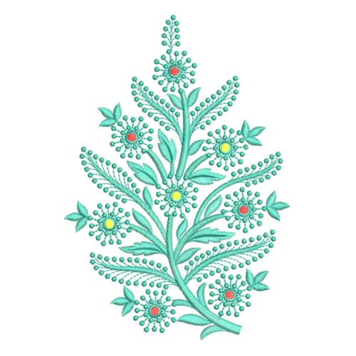 Bathrobe Embroidery Design