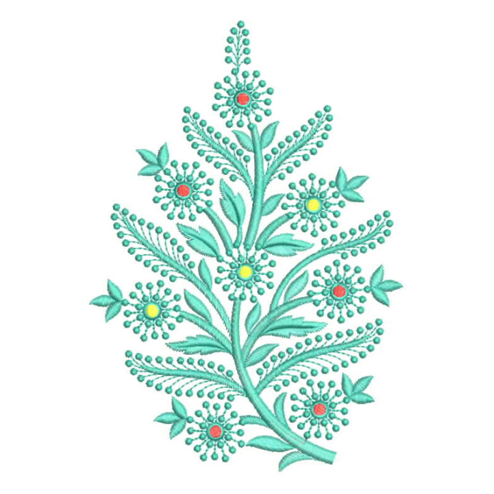 Bathrobe Embroidery Design