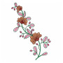 Beautiful Corner Embroidery Applique