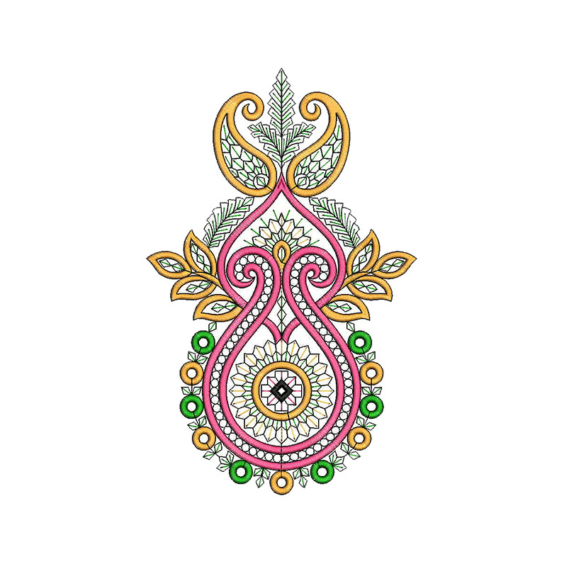 Beautiful Embroidery For Lahenga