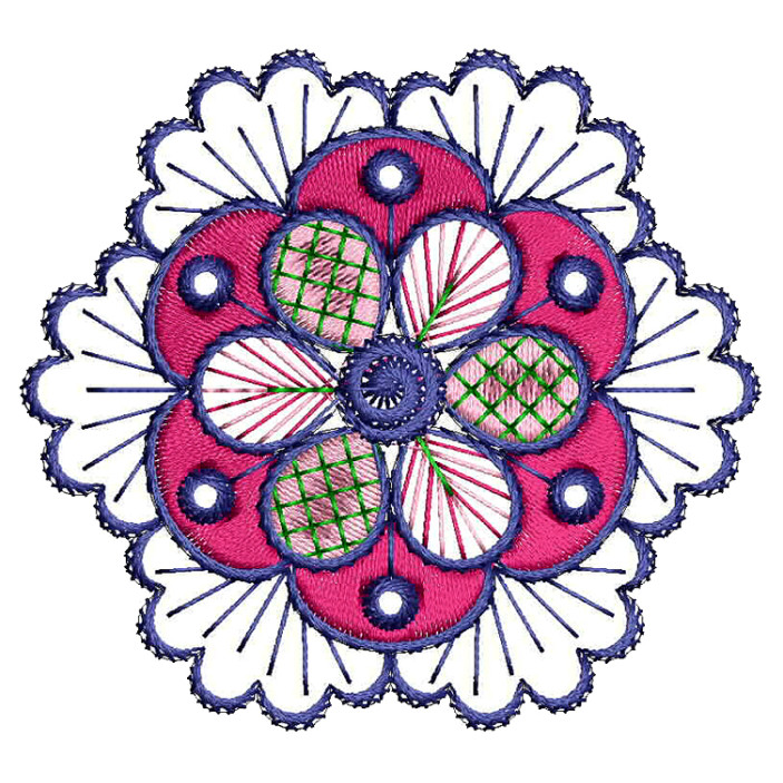 Beautiful Handbag Embroidery Design 25718