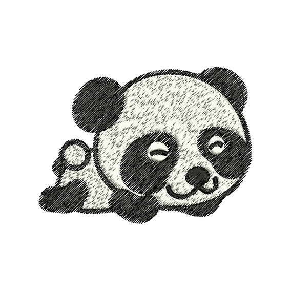 Beli Panda Embroidery Applique