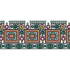 Bridal Dress Embroidery Design