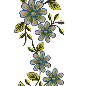 Blossom Tree Embroidery Design