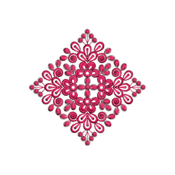 Boho Style Embroidery Patch