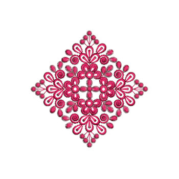 Boho Style Embroidery Patch