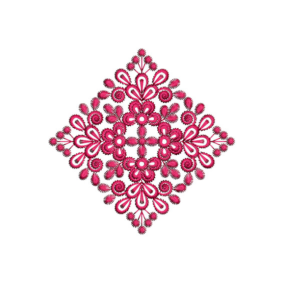 Boho Style Embroidery Patch