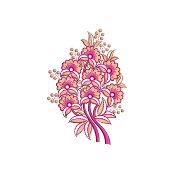 Bolsters Cover Embroidery Pattern