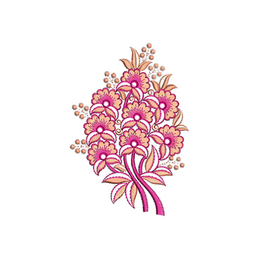 Bolsters Cover Embroidery Pattern