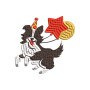 Border Collie Embroidery Design