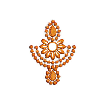 Bouffant Skirts Embroidery Design