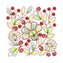 Bouquet Of Flowers Machine Embroidery Design
