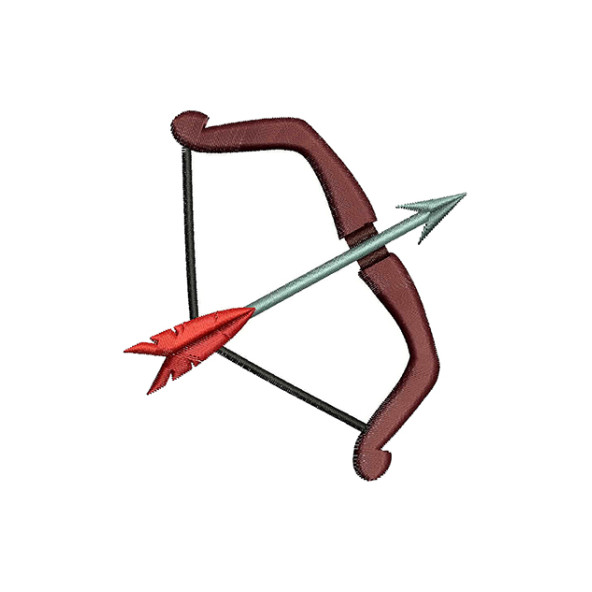 Bow & Arrow Embroidery