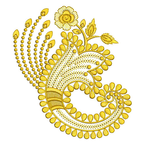 Brazilian Embroidery Butta