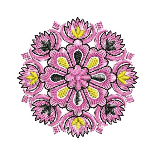Butta Embroidery Design
