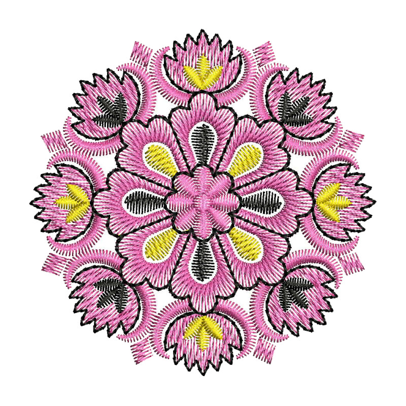 Butta Embroidery Design