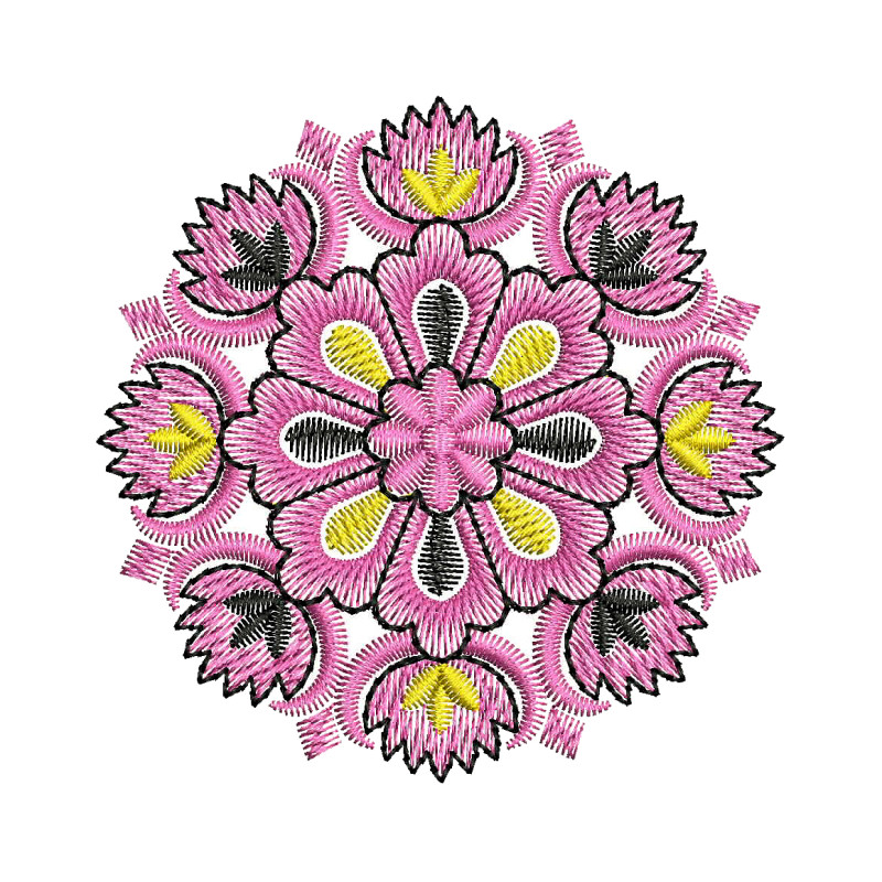 Butta Embroidery Design