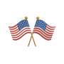 American Flag Embroidery Design