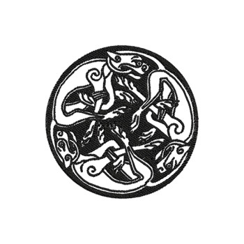 Celtic Dragon Embroidery