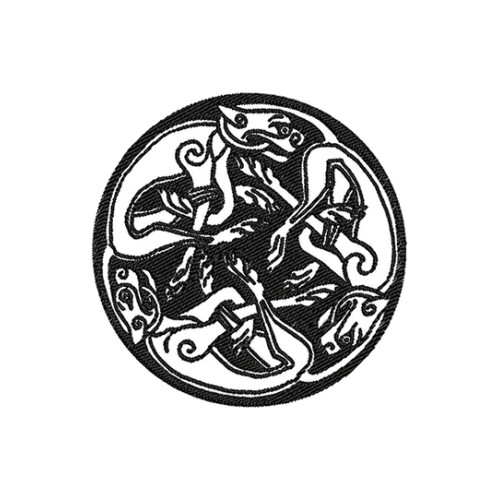 Celtic Dragon Embroidery