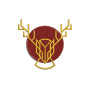 Celtic Dear Head Logo Embroidery