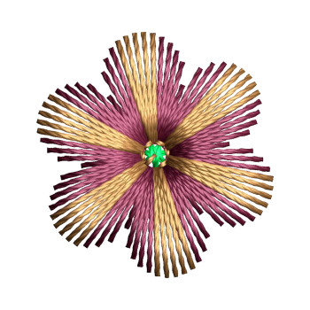 Chikan Butti Embroidery