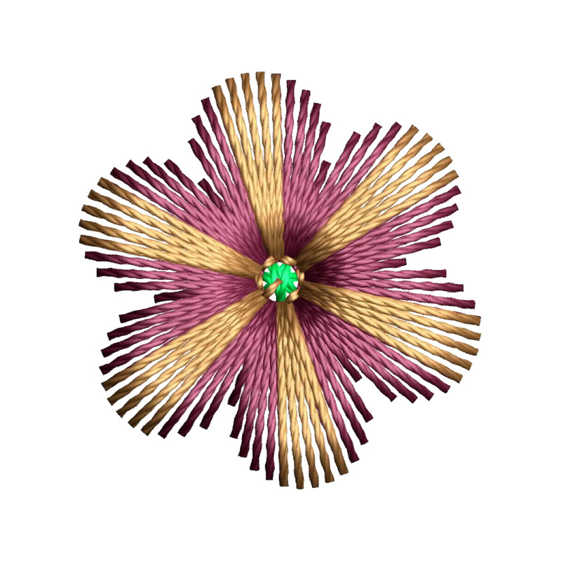 Chikan Butti Embroidery