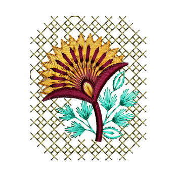 Chinese Embroidery Motif