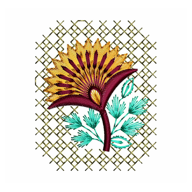 Chinese Embroidery Motif