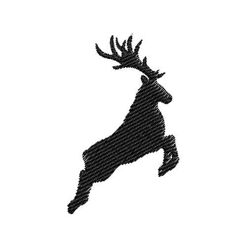 Christmas Reindeer Embroidery Design