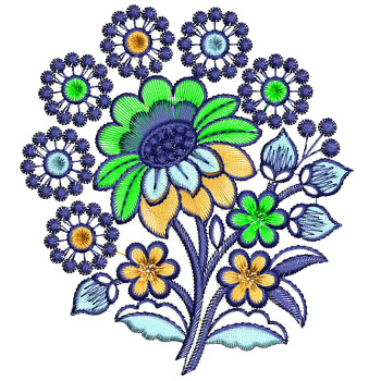 Cushion Cover Applique Embroidery Design 25697