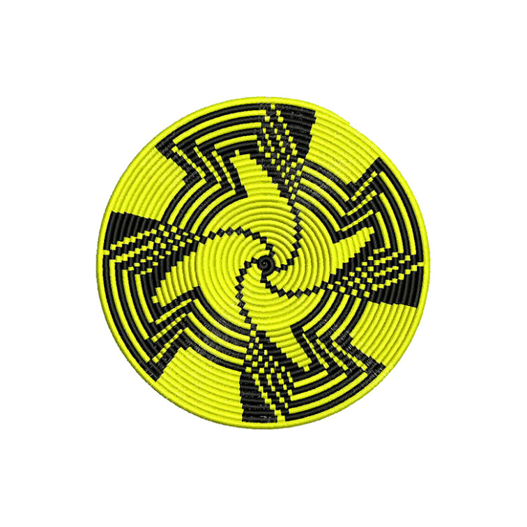 Circle Embroidery Design For Agbada