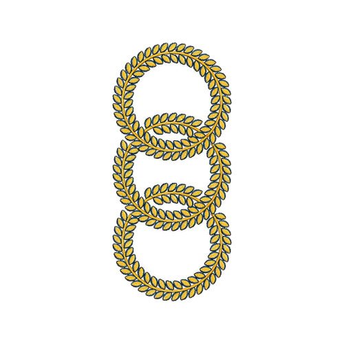 Circle Knot Embroidery Design