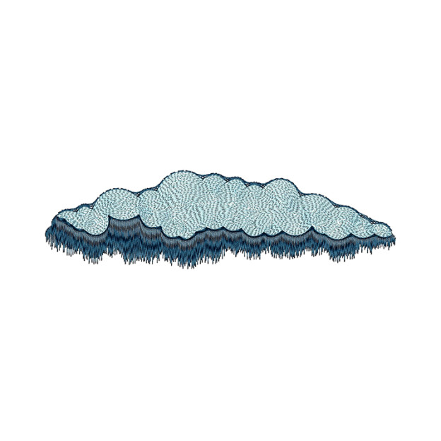 Cloud Embroidery Design