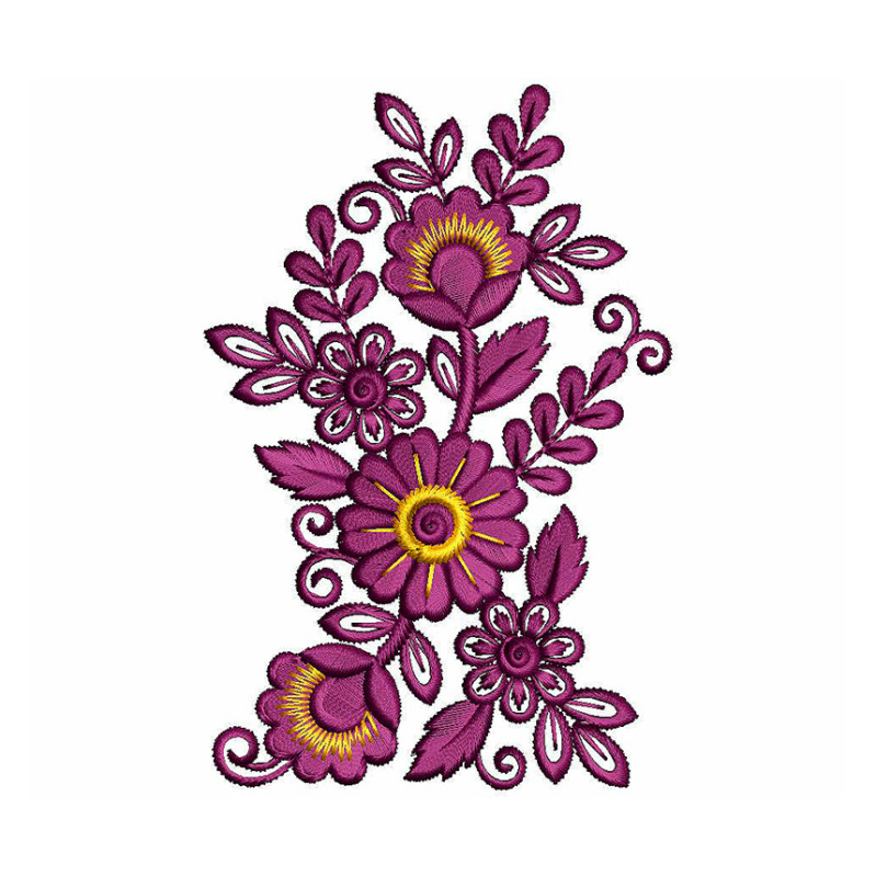 Computer Embroidery Design For Patch Work 15197