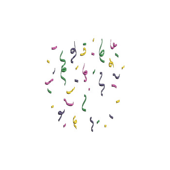 Confetti Embroidery For Tank Top