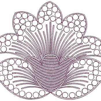 Free Cording Embroidery Design 26103