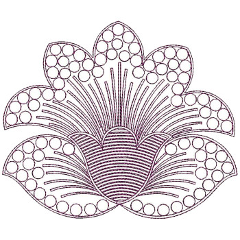 Free Cording Embroidery Design 26103