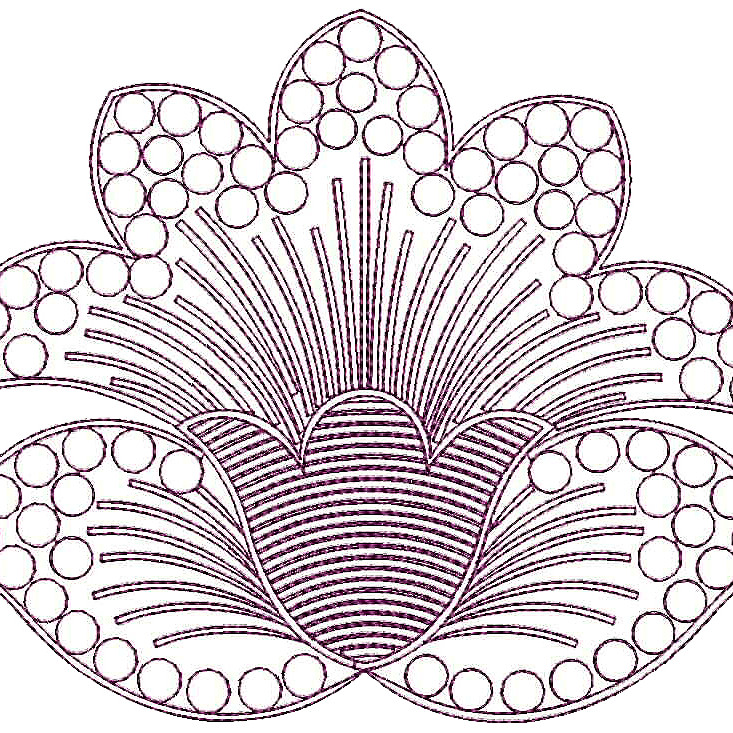 Free Cording Embroidery Design 26103