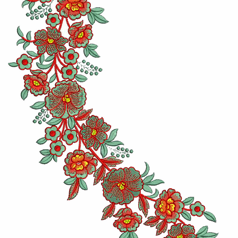 Cove Machine Embroidery Design 25571