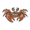 Crab Embroidery Pattern