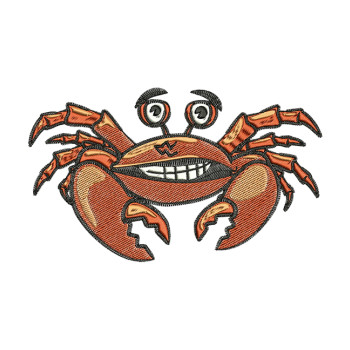 Crab Embroidery Pattern