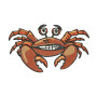 Crab Embroidery Pattern